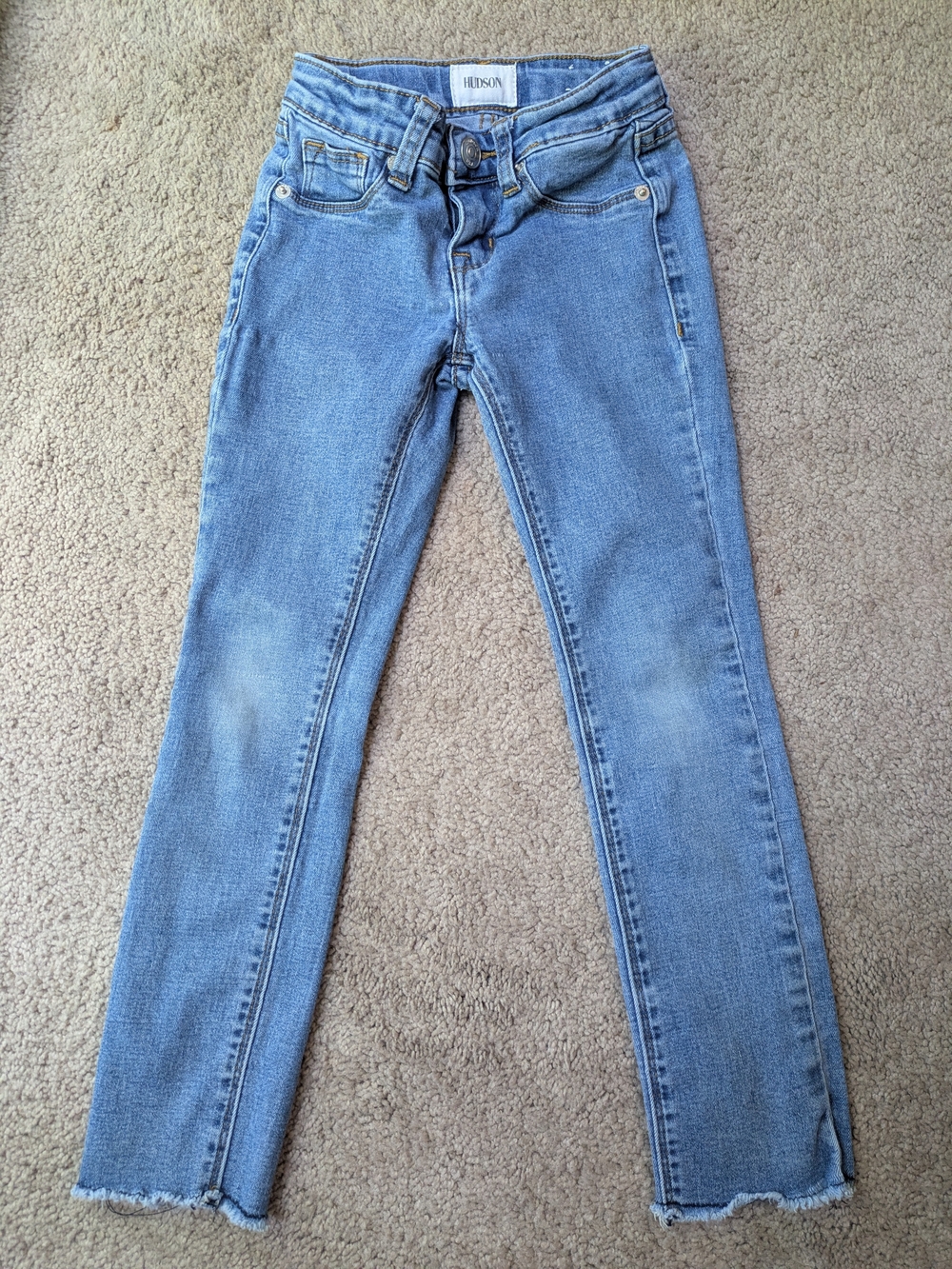 Kids Hudson Jeans  Light Blue Skinny Jeans